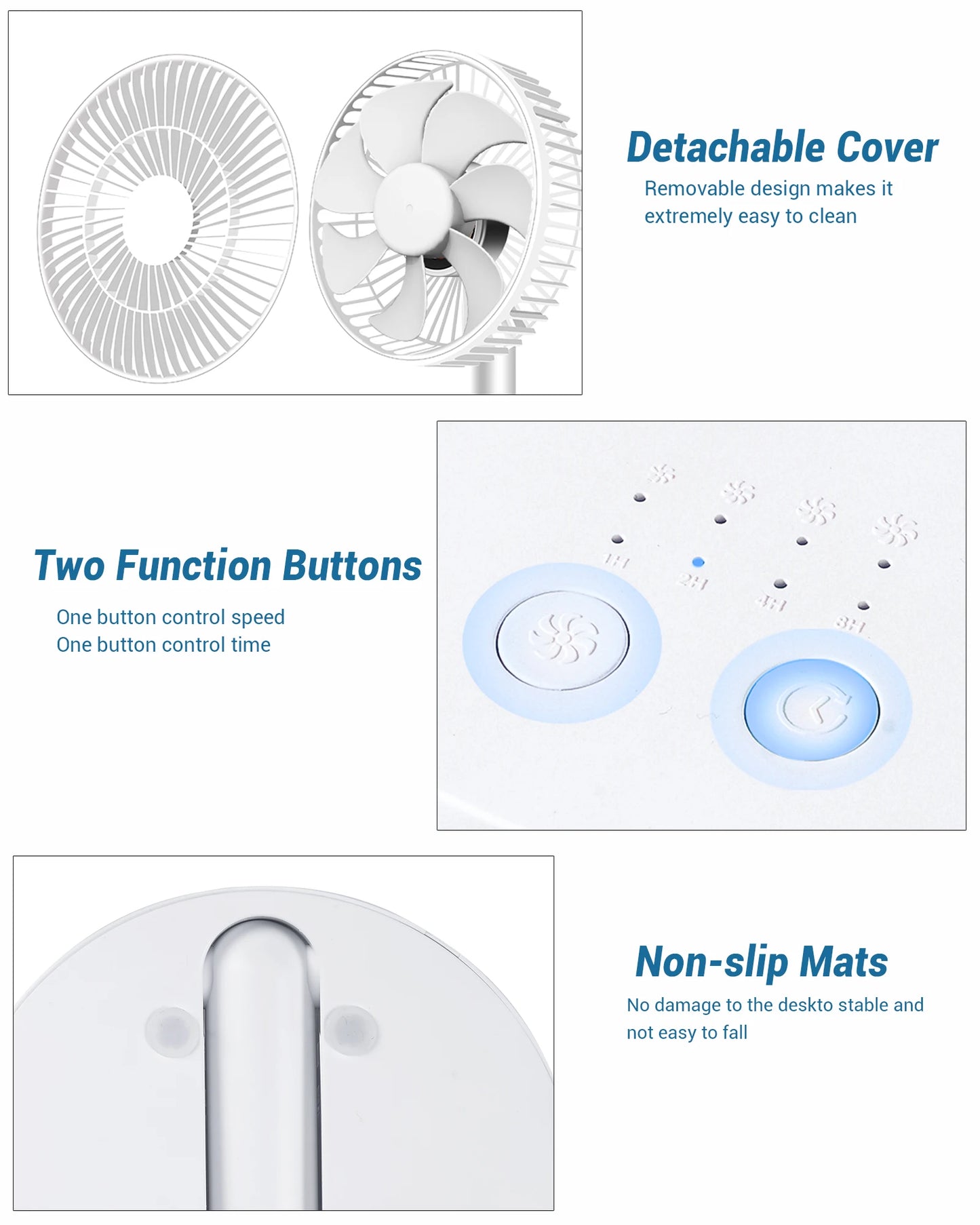 CoolBreeze Portable Dream Fan USB or Battery Operated