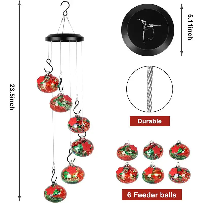Hummingbird Harmony Wind Chimes